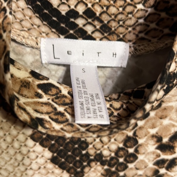 Leith | Dresses | Leith Snakeskin Dress 